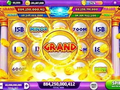 Premium Slot Games Interface